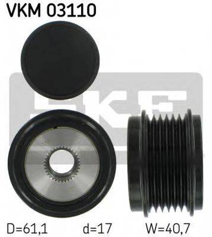 Обгонна муфта генератора VKM03110 SKF