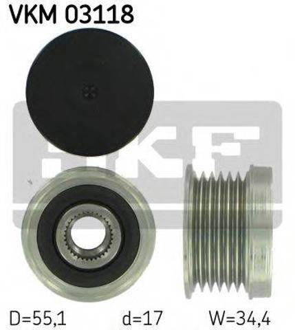 Обгонна муфта генератора VKM03118 SKF