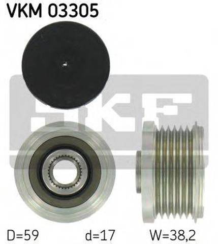 Обгонна муфта генератора VKM03305 SKF