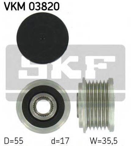 Обгонна муфта генератора VKM03820 SKF