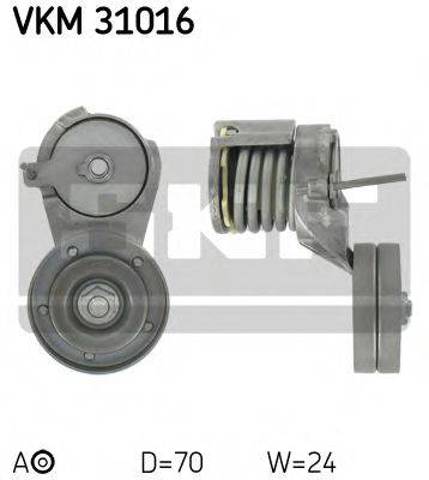 Ролик натягувача реміня агрегатів VKM31016