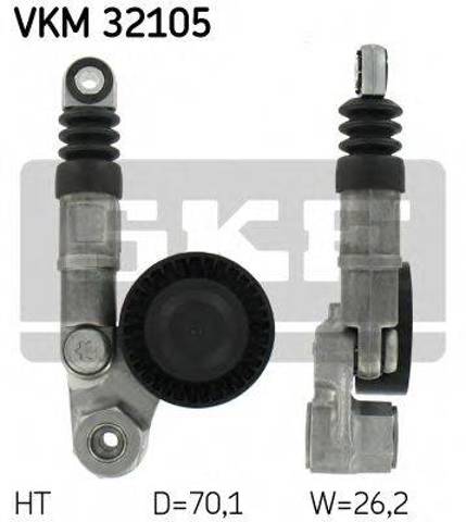 Натяжна планка поліклинового ременя VKM32105 SKF