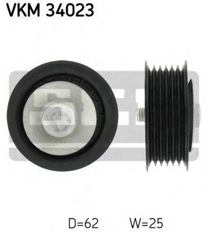 Ролик приводного ременя, паразитний VKM34023 SKF