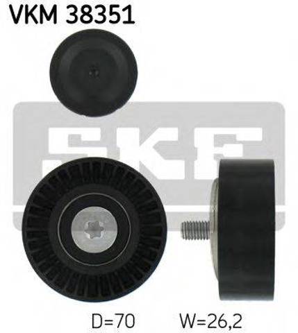Ролик приводного ременя, паразитний VKM38351 SKF