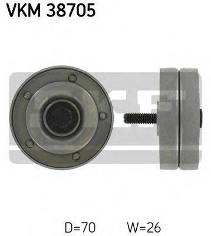 Ролик приводного ременя, паразитний VKM38705 SKF