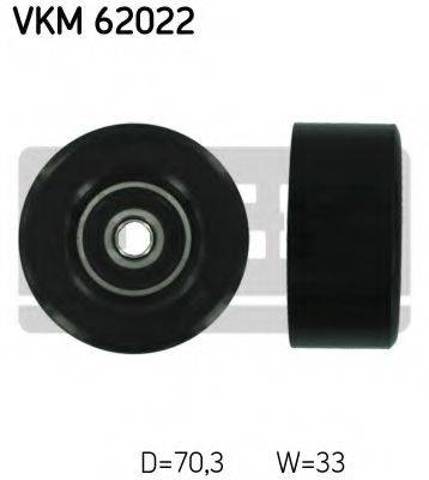 Ролик натяжителя ременя агрегатів VKM62022 SKF