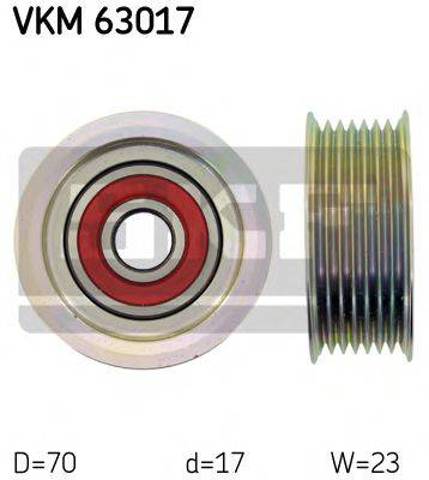 Ролик приводного ременя, паразитний VKM63017 SKF