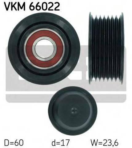 Ролик приводного ременя, паразитний VKM66022 SKF