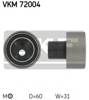 Ролик натягувача ременя ГРМ VKM72004 SKF