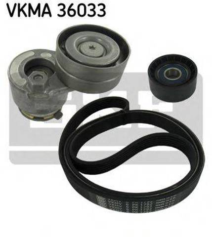 Ремінь приводний, агрегатів, комплект VKMA36033 SKF