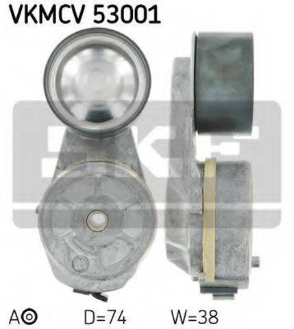 Натяжной ролик, поликлиновой  ремень VKMCV53001