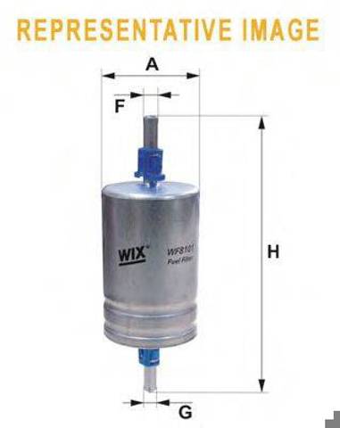 Фільтр тонкого очищення палива WF8412 WIX