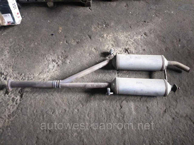 Глушник, середня і задня частина 18307STXA02 HONDA