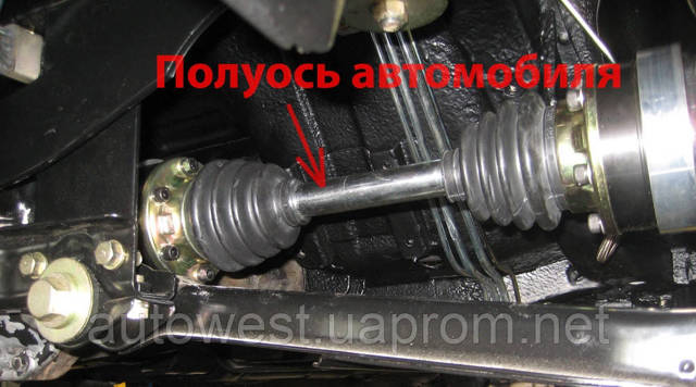 Привід передній правий 495002F010 HYUNDAI