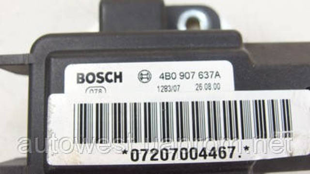 Датчик поперечного прискорення (ESP) 4B0907637A VAG