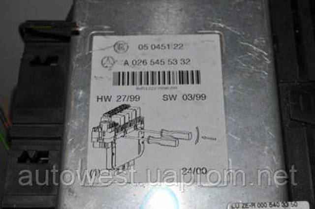 Блок керування сигналами SAM A0265455332 MERCEDES