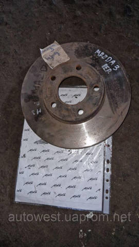 Гальмо дискове переднє BP4Y3325XB MAZDA