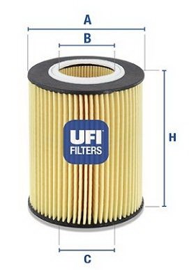 Фільтр масла 2500400 UFI