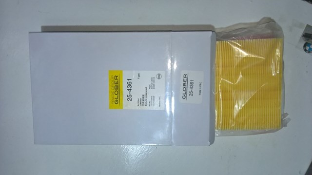 Автомобільний фільтр повітря 254361 GLOBER
