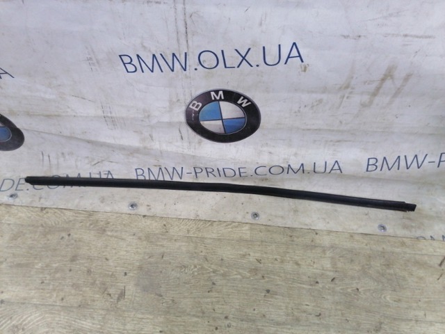Молдинг опускного скла дверей передньої, правої 51211977676 BMW