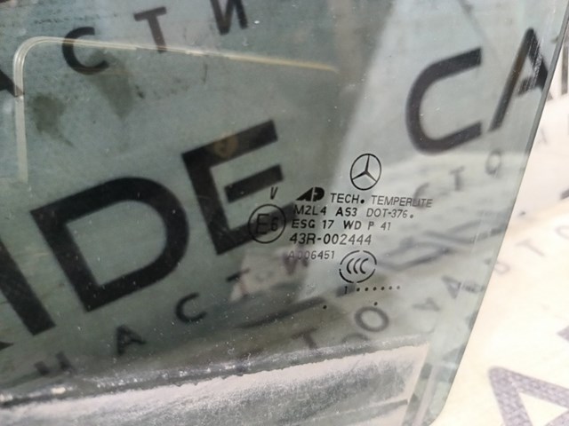 Скло задніх дверей, лівих A1647350910 MERCEDES