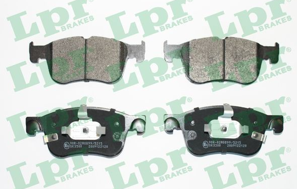 Колодки гальмівні дискові комплект 05P2120 LPR