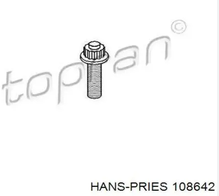 Болт колінвалу 108642 HANS PRIES