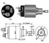 Реле втягує стартера 131586 REMA-PARTS