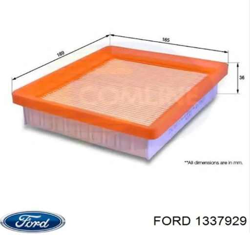 Фільтр повітряний 1337929 FORD