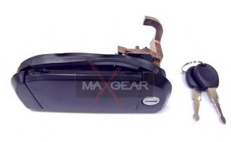 Ручка передньої двері зовнішня ліва 280187 MAXGEAR