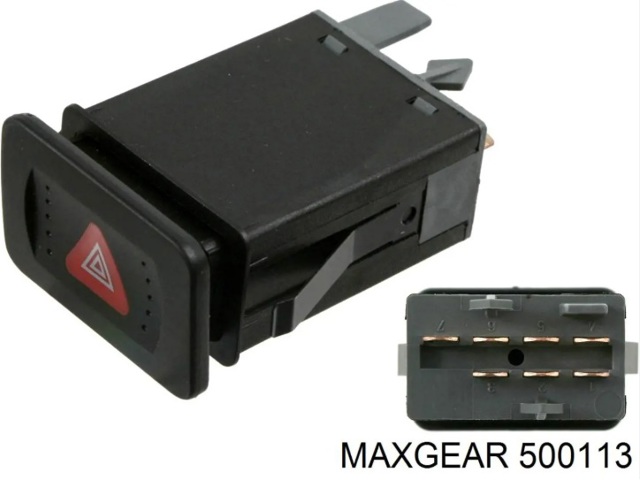 Кнопка включення аварійної сигналізації 500113 MAXGEAR