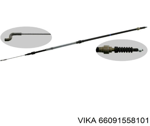 Гальмо стоянкове 66091558101 VIKA