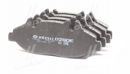 Колодки гальмівні дискові комплект D290E INTELLI