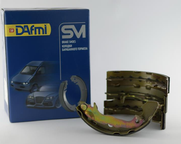 Колодки гальмівні задні, барабанні DA189 DAFMI
