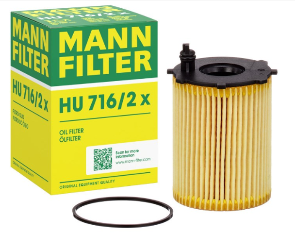 Фільтр масляний ДВЗ HU7162 MANN