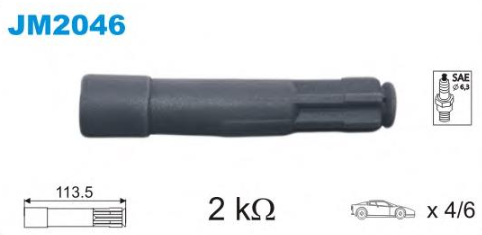 Свічковий накінечник JM2046 JANMOR