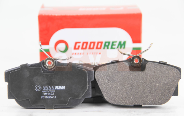 Колодки гальмівні задні, дискові RM1422 GOODREM