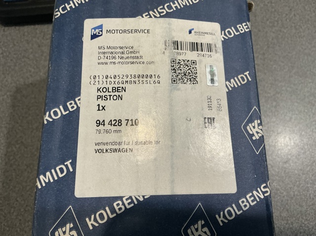 Поршень в зборі 94428710 KOLBENSCHMIDT