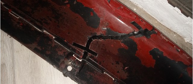 Бампер передній в зборі Skoda Fabia PRAKTIK