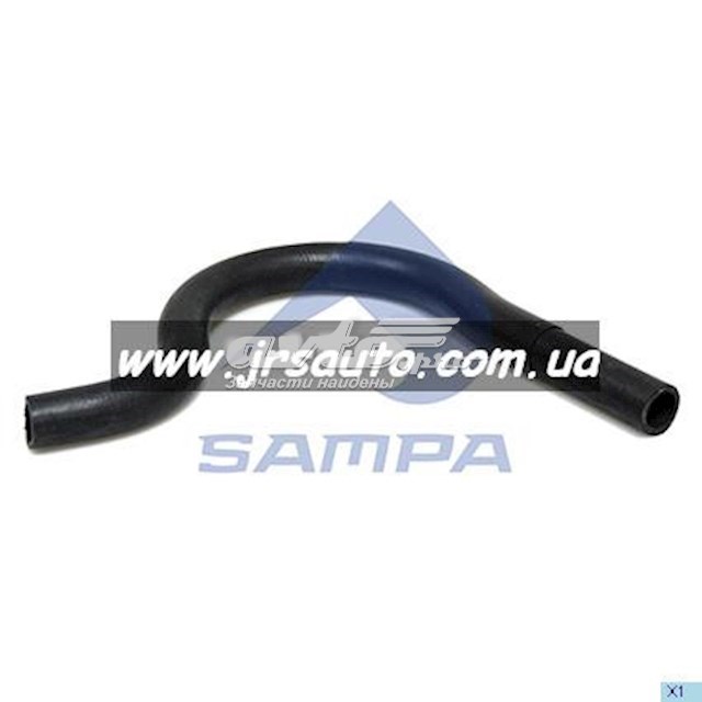 Шланг радіатора опалювача/грубки, подача 030379 SAMPA