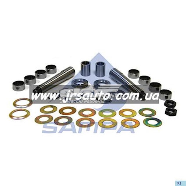 Пневмоподушка/пневморессора моста переднього 050580 SAMPA