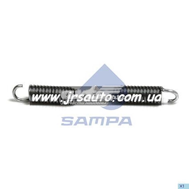 Пружина задніх барабанних гальмівних колодок 070116 SAMPA