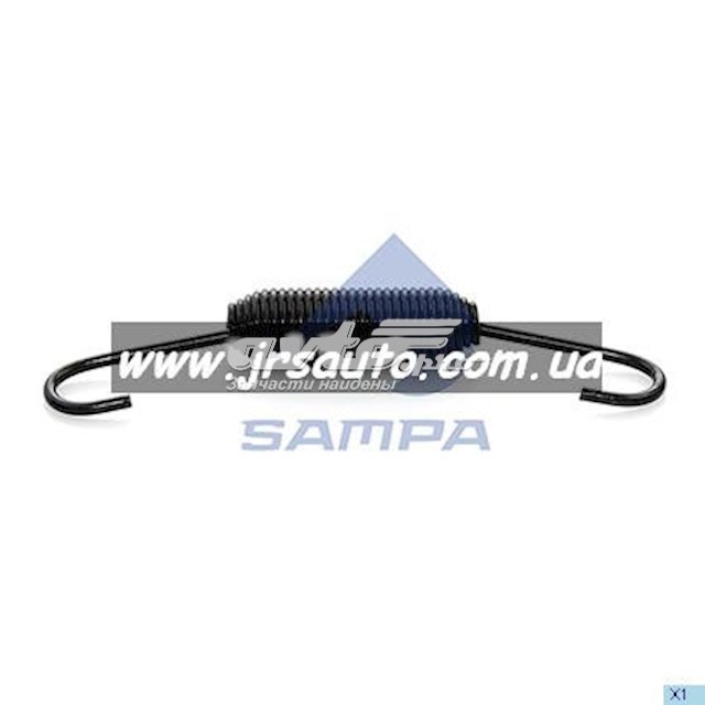 Пружина задніх барабанних гальмівних колодок 075050 SAMPA
