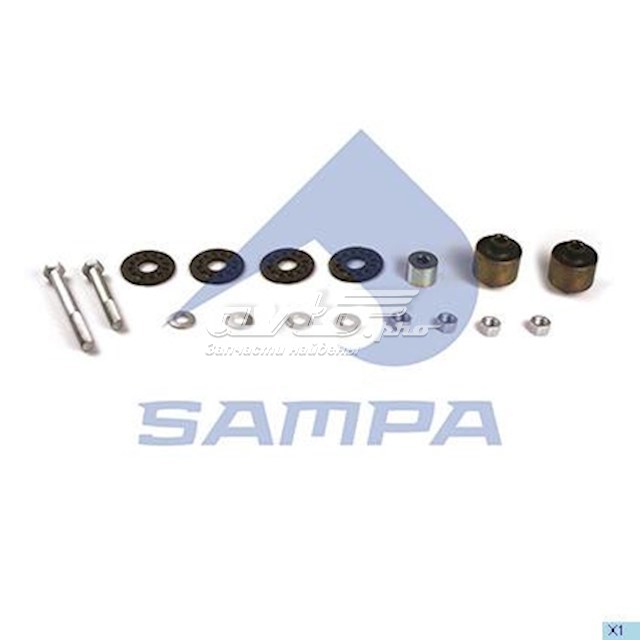 Ремкомплект переднього стабілізатора 080557 SAMPA