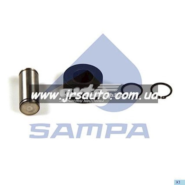 Ремкомплект гальмівних колодок 080563 SAMPA