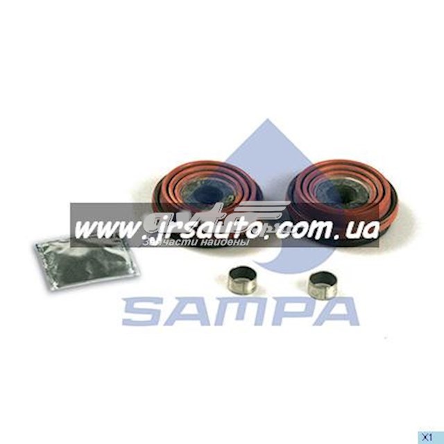 Ремкомплект заднього гальмівного супорта 095521 SAMPA