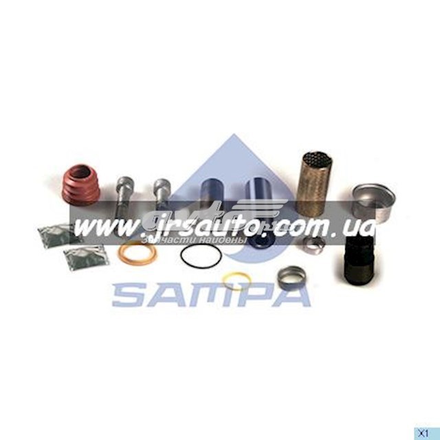 Ремкомплект супорту гальмівного заднього 095531 SAMPA