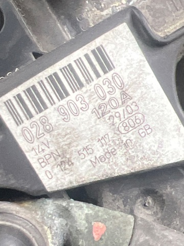 Генератор volkswagen sharan i (1995-2010) 028903025s
