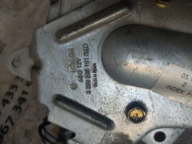 Мотор стеклоочищувача 0390206101 BOSCH