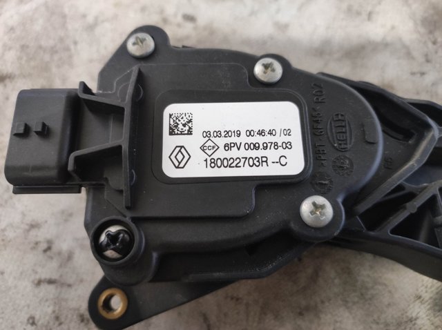 Педаль газу (акселератора) 180022703R RENAULT